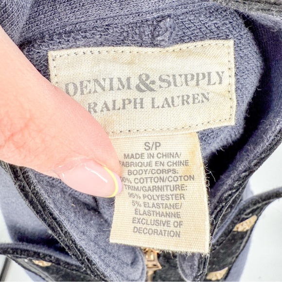 Ralph Lauren Blue and Black Military Blazer - Picture 4 of 8